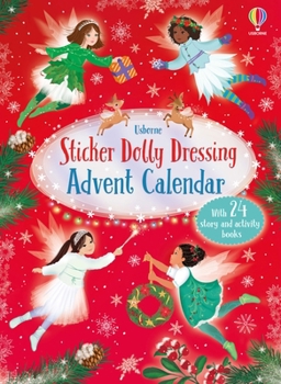 Hardcover Sticker Dolly Dressing Advent Calendar Book