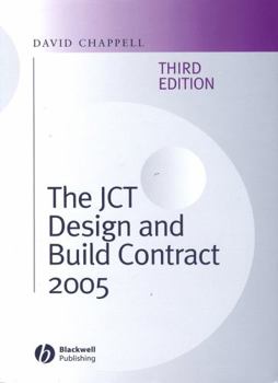 Hardcover The Jct Design and Build Contract 2005 Book