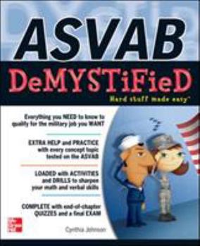 Paperback ASVAB DeMYSTiFieD Book