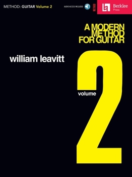 Paperback A Modern Method for Guitar - Volume 2 Book/Online Audio [With CD (Audio)] Book
