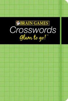 Hardcover Brain Games Crosswords Glam to Go Book
