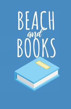 Paperback Beach and books: Notizbuch mit Zeilen und Seitenzahlen Book