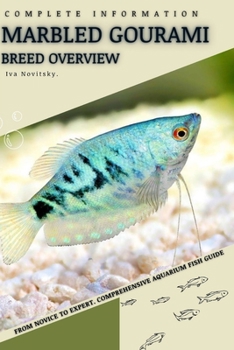 Paperback Marbled Gourami: From Novice to Expert. Comprehensive Aquarium Fish Guide Book