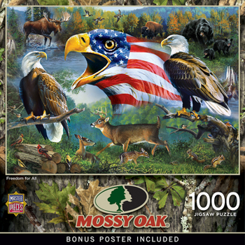 Misc. Mossy Oak - Freedom for All 1000pc Puzzle Book