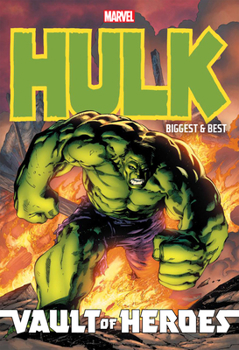 Paperback Marvel Vault of Heroes: Hulk: Biggest & Best Book