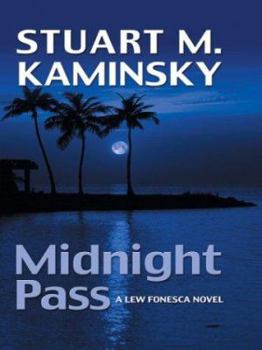 Hardcover Midnight Pass: A Lew Fonesca Mystery [Large Print] Book