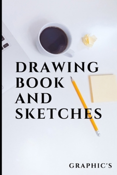 Paperback Drawing Book and Sketches: 100 pages - Arts - Ideas - Creation Book