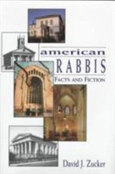 Hardcover American Rabbisfacts & Ficti Facts and Fiction Book