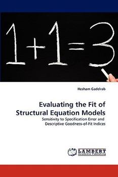 Paperback Evaluating the Fit of Structural Equation Models Book