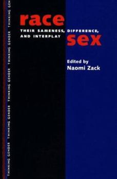 Paperback Race/Sex: Their Sameness, Difference and Interplay Book
