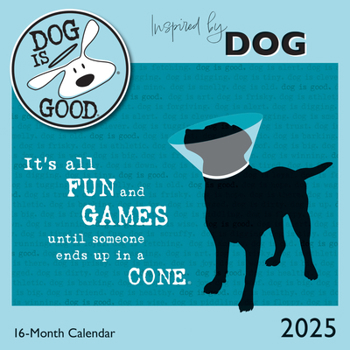 Calendar 2025 Dog is Good Wall calendar Book