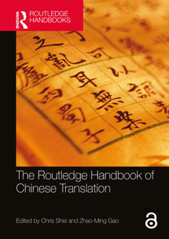 Paperback The Routledge Handbook of Chinese Translation Book