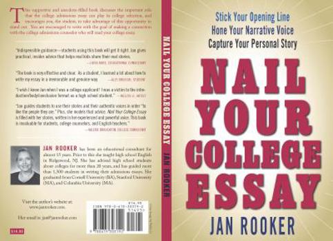 Paperback Nail Your College Essay Book