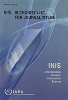 Paperback Inis: Authority List for Journal Titles Book