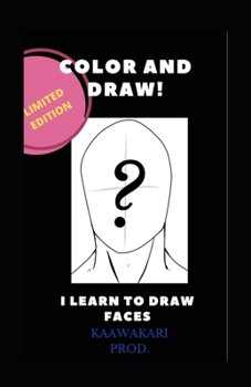 Paperback Color and I Learn to Draw Faces! [Italian] Book