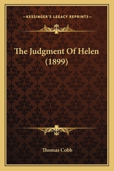 Paperback The Judgment Of Helen (1899) Book