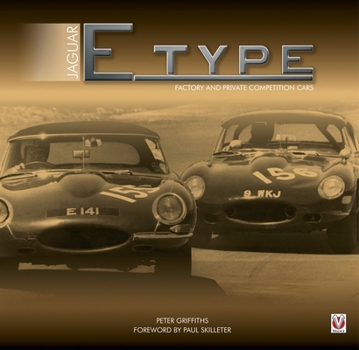 Hardcover Jaguar E-Type Factory and Private Competition Cars Book