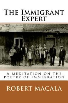 Paperback The Immigrant Expert: A meditation on the poetry of immigration Book