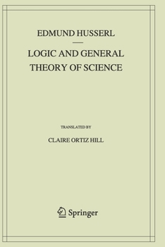 Paperback Logic and General Theory of Science Book