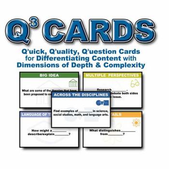 Unbound Q3 Depth and Complexity Question Stem Cards Book