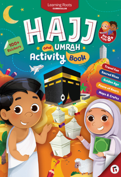 Paperback Hajj & Umrah Activity Book (Big Kids) Book