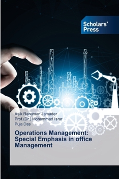 Paperback Operations Management: Special Emphasis in office Management Book