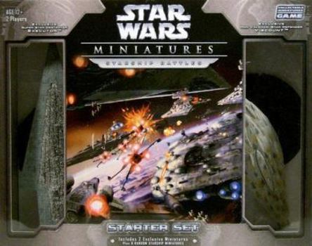 Toy Star Wars Miniatures: Starship Battles Starter Set Book