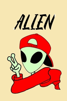 Paperback Alien designed: Notebook / 120 pages / gifts / (6 x 9 inches) / cool / boy Book