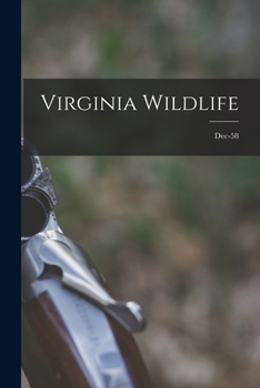 Paperback Virginia Wildlife; Dec-58 Book