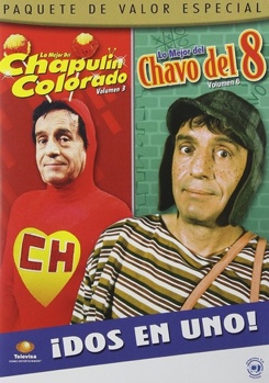 DVD Chavo Del 8 Volumes 3 & 6 [Spanish] Book
