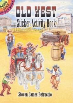 Paperback Old West: Sticker Activity Book