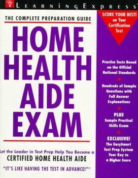 Paperback Home Health Aide Exam Book