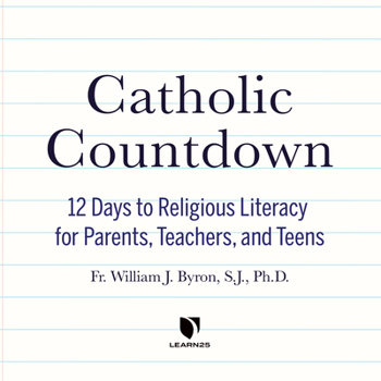 Audio CD Catholic Countdown: 12 Days to Religious Literacy for Parents, Teachers, and Teens Book