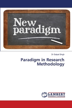 Paperback Paradigm in Research Methodology Book