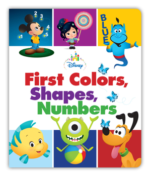 Board book Disney Baby: First Colors, Shapes, Numbers Book