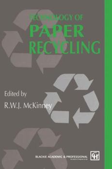 Hardcover Technology of Paper Recycling Book