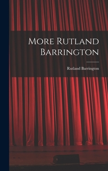 Hardcover More Rutland Barrington Book