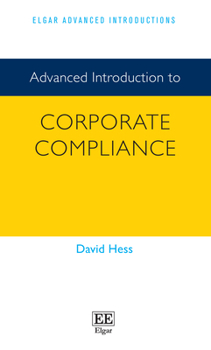 Paperback Advanced Introduction to Corporate Compliance Book