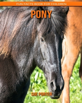 Pony: Fun Facts Book for Children