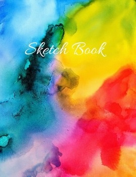 Sketch Book:  Large Artistic Creative Colorful Notebook for Drawing, Writing, Painting, Sketching or Doodling | Gift Idea for Artists, Students and Kids: 8.5"x11"- 110 pages glossy finish notebook
