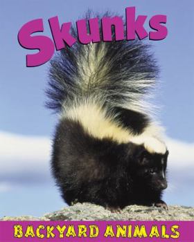 Skunks - Book  of the Backyard Animals
