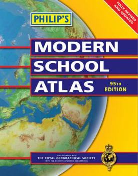Paperback Philip's Modern School Atlas Book