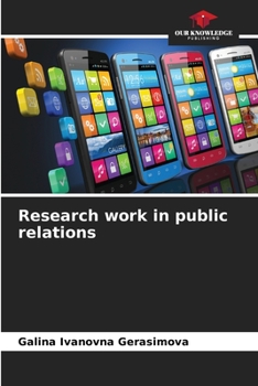 Paperback Research work in public relations Book