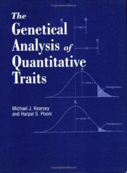 Paperback Genetical Analysis of Quantitative Traits Book