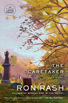 Paperback The Caretaker [Large Print] Book