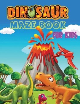 Paperback Dinosaur Maze Book