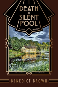 Paperback Death at Silent Pool: A 1920s Mystery Book