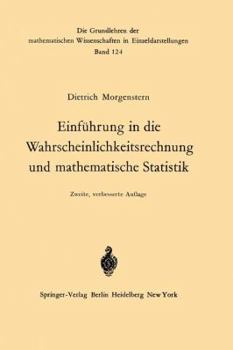 Paperback Einführung in Die Wahrscheinlichkeitsrechnung Und Mathematische Statistik [German] Book