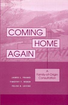 Hardcover Coming Home Again: A Family-Of-Origin Consultation Book