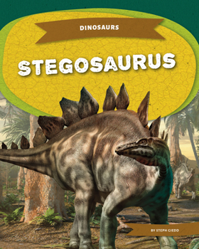 Library Binding Stegosaurus Book